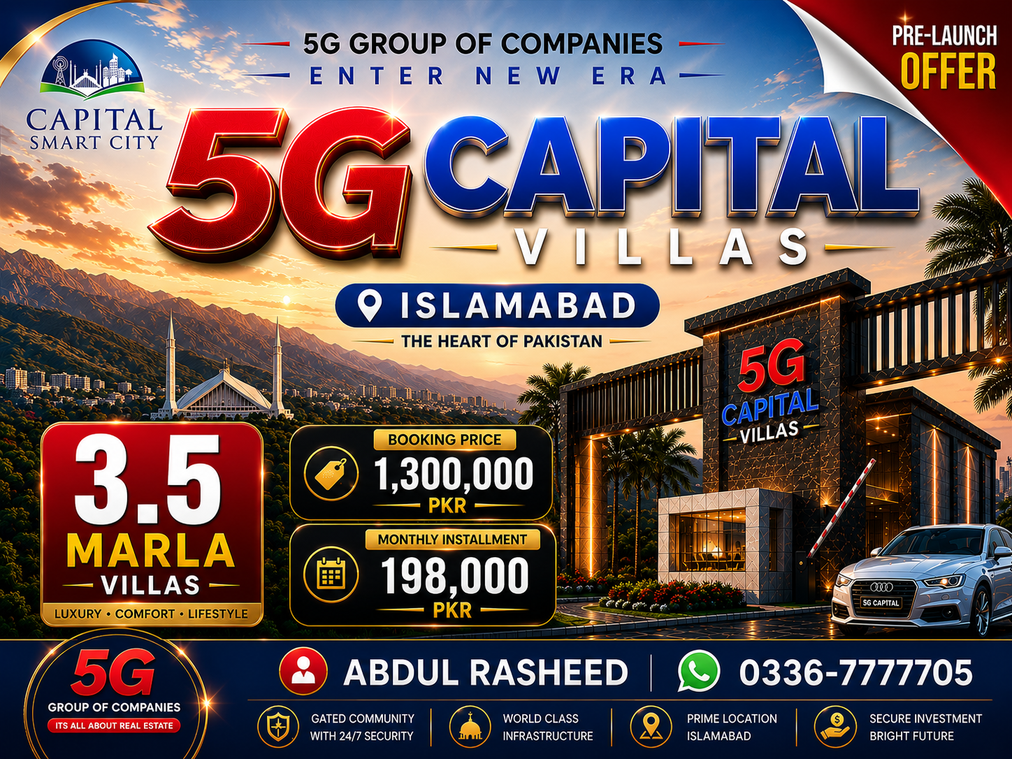 5G Capital Villas